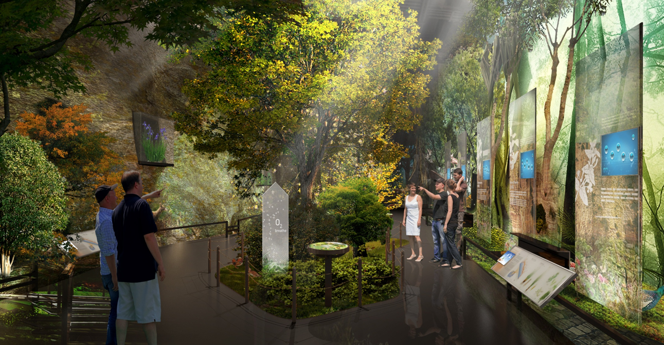 地質(zhì)博物館展廳